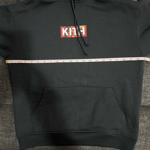 Kith Notorious BIG Crown Graphic Black Hooded Pullover Sweatshirt - Picture 13 of 14